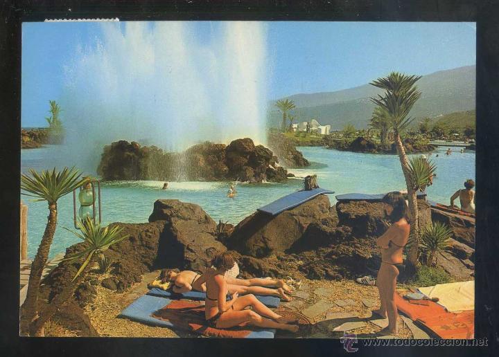 Postales: Puerto de la Cruz *Lago Martianez* Ed. J.P. Edodey n&ordm; 1006. Circulada 1980.