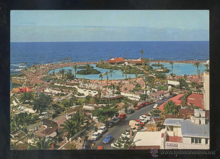 Postales: Puerto de la Cruz *Lago Artifical* Ed. Anibarro n&ordm; 80. Circulada 1978.