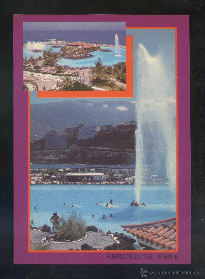 Postales: Puerto de la Cruz. Ed. Anibarro n&ordm; 149. Circulada 1990.