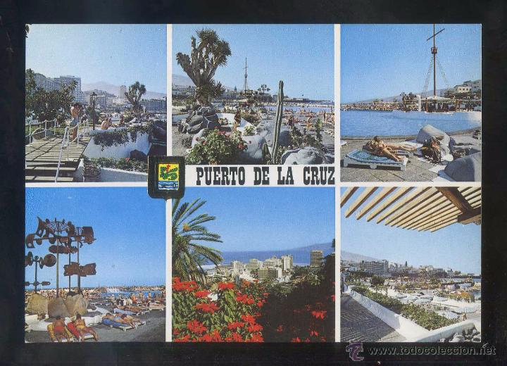 Postales: Puerto de la Cruz *Diversos aspectos...* Ed. Fisa n&ordm; 28. Nueva.