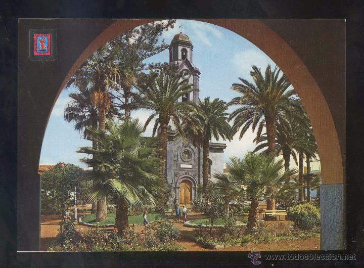 Postales: Puerto de la Cruz *Iglesia...* Ed. Fisa n&ordm; 89. Nueva.
