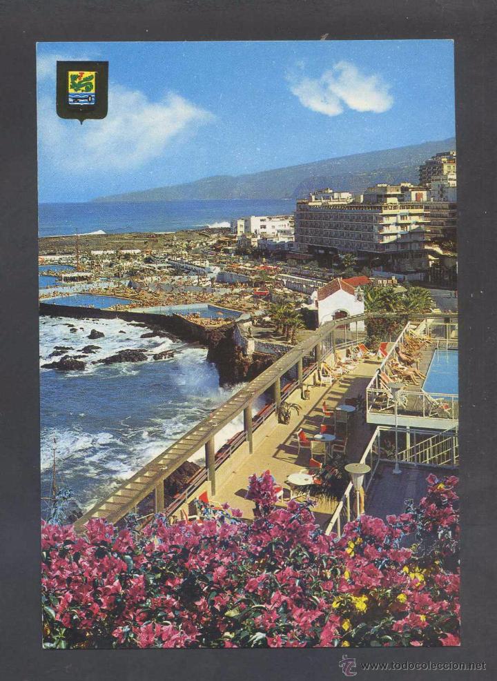 Postales: Puerto de la Cruz *Piscinas...* Ed. Fisa n&ordm; 50. Nueva.