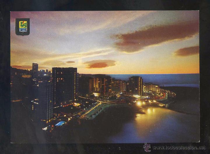 Postales: Puerto de la Cruz *Vista nocturna* Ed. Fisa n&ordm; 62. Nueva.