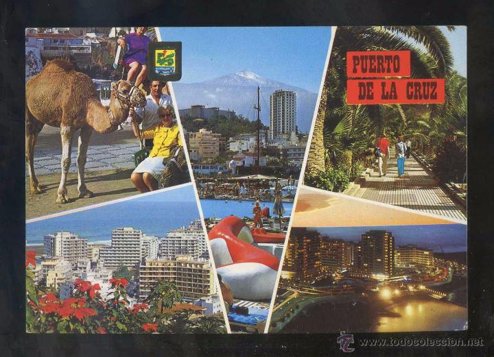 Postales: Puerto de la Cruz *Diversos aspectos* Ed. Fisa n&ordm; 67. Circulada 1976.