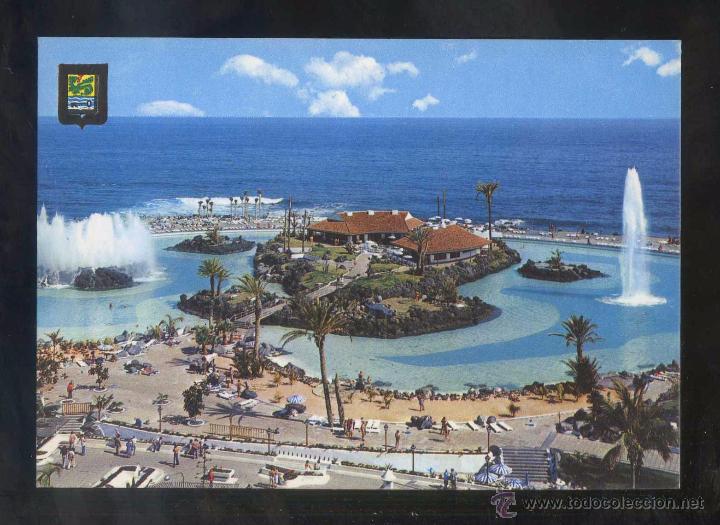 Postales: Puerto de la Cruz *Lago...* Ed. Fisa n&ordm; 79. Nueva.