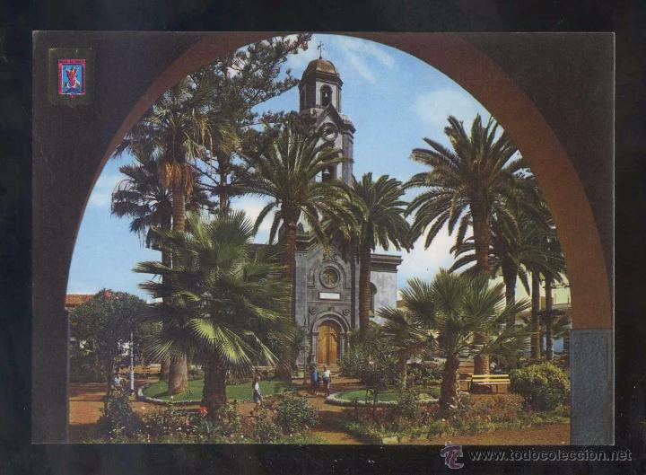 Postales: Puerto de la Cruz *Iglesia...* Ed. Fisa n&ordm; 89. Nueva.