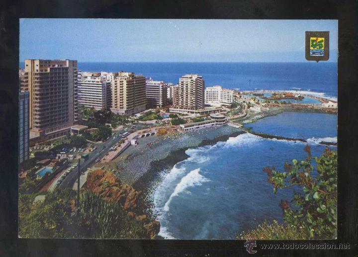 Postales: Puerto de la Cruz *Playa y Lago...* Ed. Fisa n&ordm; 88. Nueva.