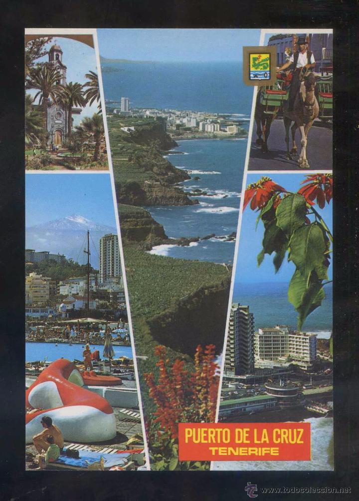Postales: Puerto de la Cruz *Diversos aspectos* Ed. Fisa n&ordm; 65. Nueva.
