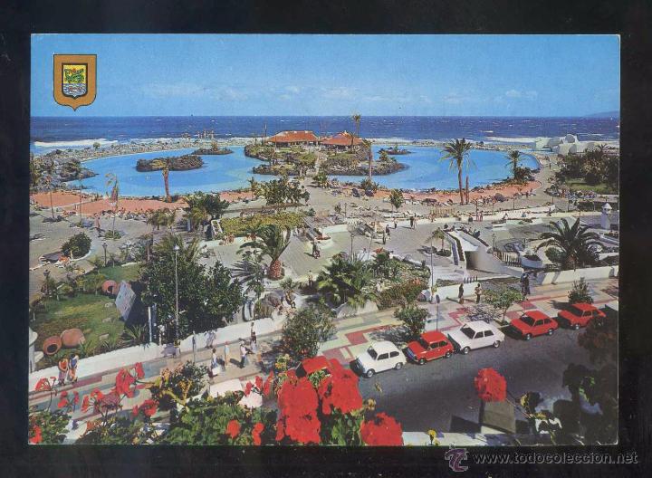 Postales: Puerto de la Cruz *Lago...* Ed. Fisa n&ordm; 78. Circulada.