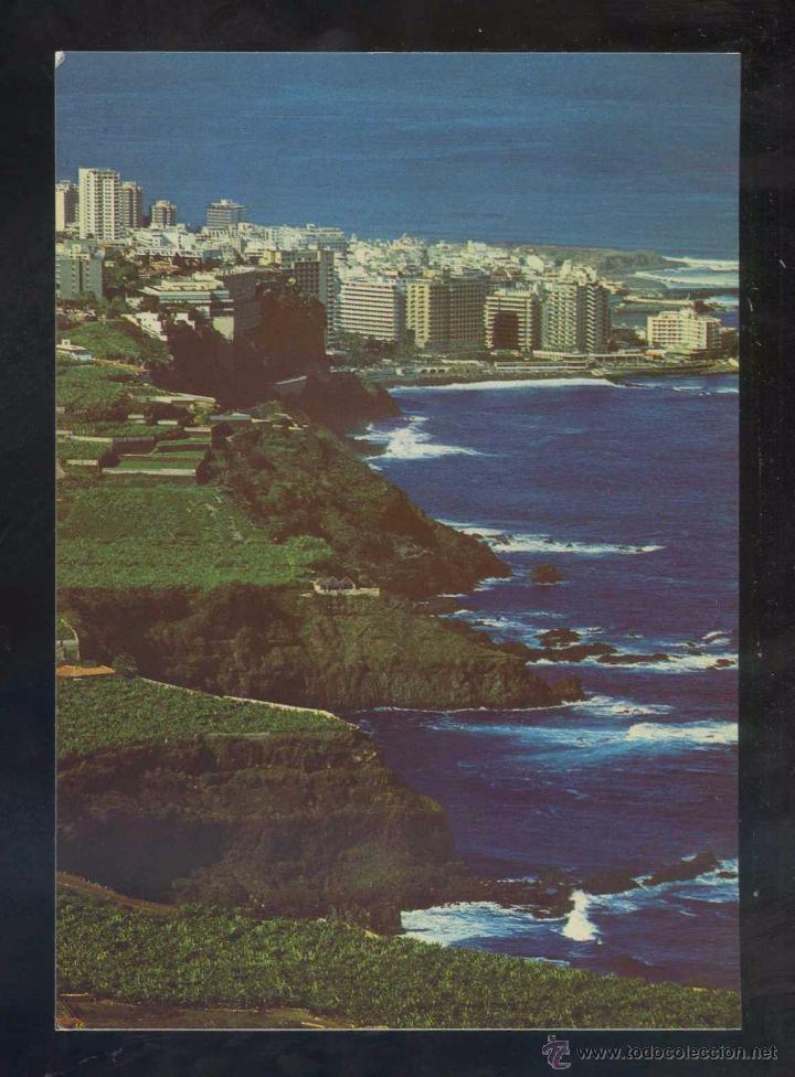 Postales: Puerto de la Cruz. *Costa Norte...* Ed. Eurimpex n&ordm; PU-121. Escrita.