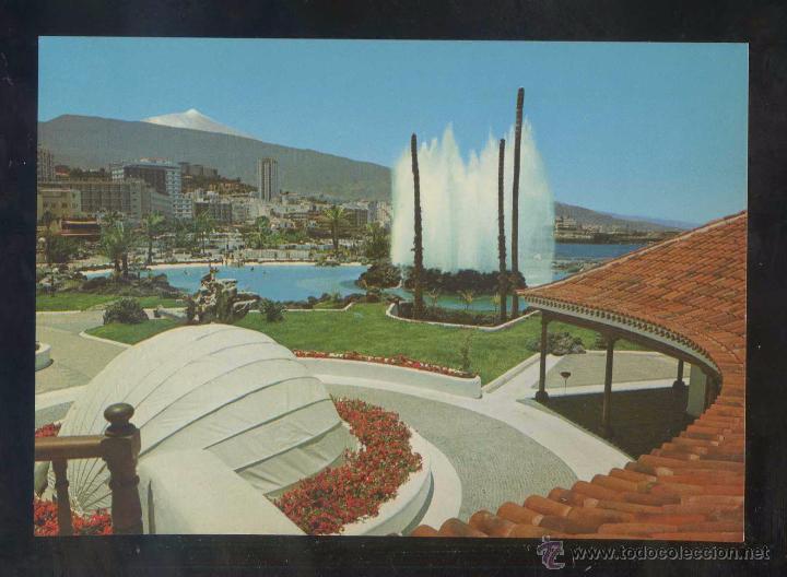 Postales: Puerto de la Cruz *Lago...* Ed. Eurimpex n&ordm; PU-131. Escrita.