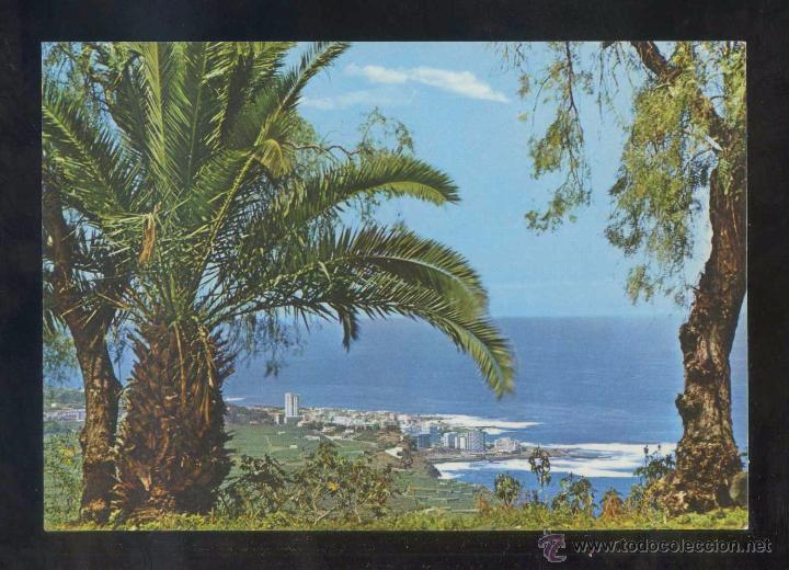 Postales: Puerto de la Cruz *Vista...* Ed. Gasteiz n&ordm; 2286. Circulada 1977.