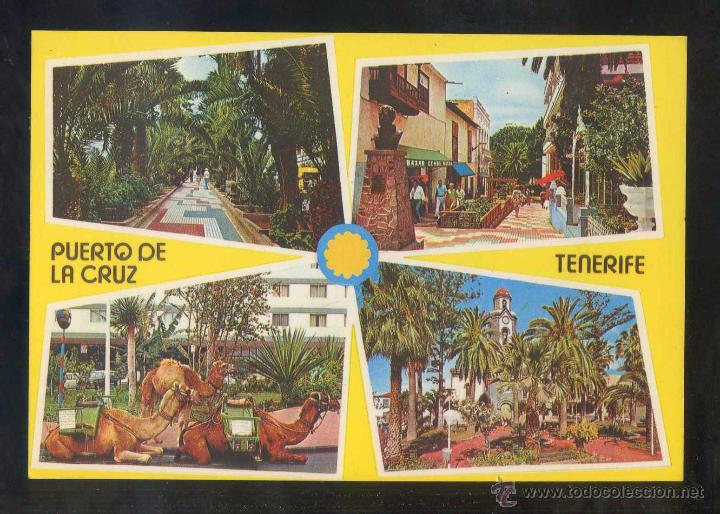 Postales: Puerto de la Cruz. *Rincones t&iacute;picos* Ed. Gasteiz n&ordm; 2974. Escrita.