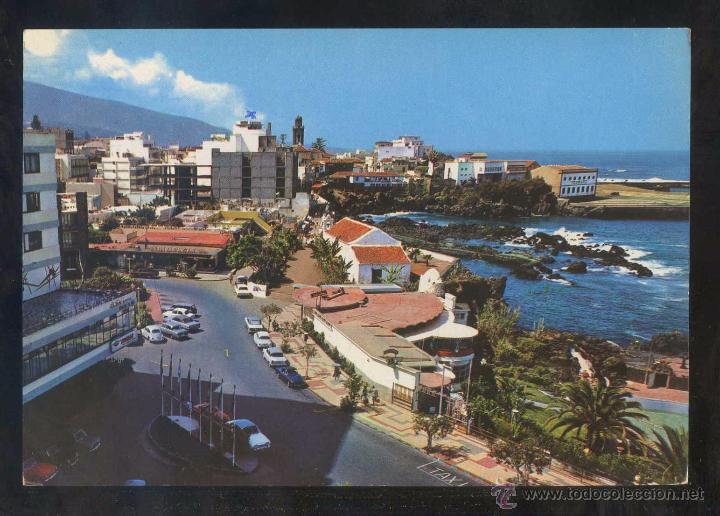 Postales: Puerto de la Cruz *Vista...* Ed. Gasteiz n&ordm; 2149. Circulada 1969.