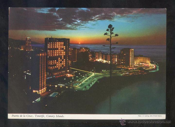 Postales: Puerto de la Cruz. Ed. John Hinde n&ordm; 2CT-43. Circulada 1969.