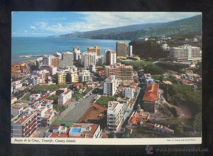 Postales: Puerto de la Cruz. Ed. John Hinde n&ordm; 2CT-218. Circulada 1977.