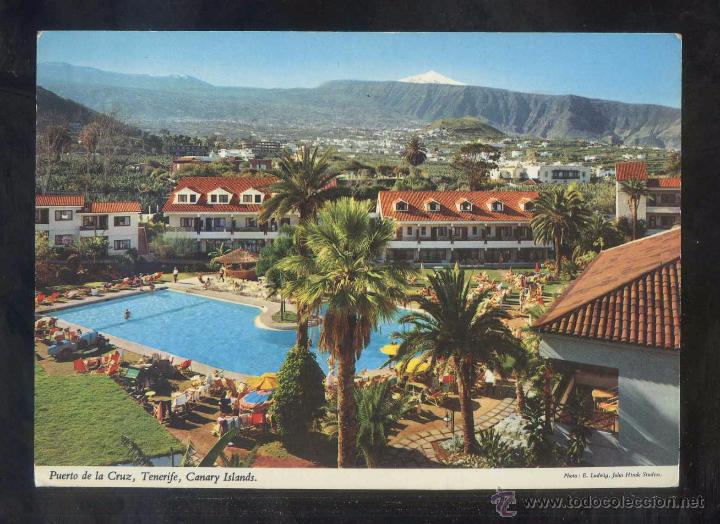 Postales: Puerto de la Cruz. Ed. John Hinde n&ordm; 2CT-224. Circulada 1973.