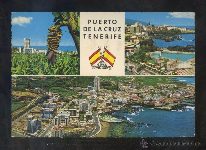Postales: Puerto de la Cruz. Ed. Kruger n&ordm; 1164-29. Circulada 1967.