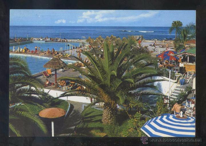 Postales: Puerto de la Cruz *Piscina...* Ed. Ro-Foto n&ordm; 313. Nueva.