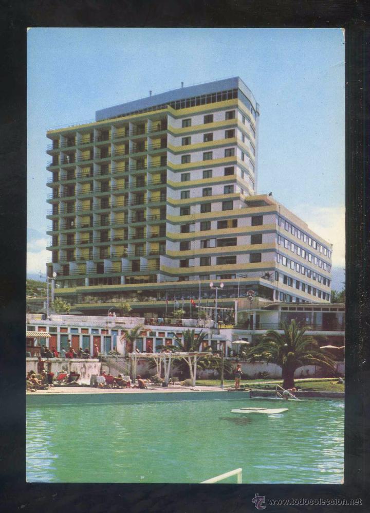Postales: Puerto de la Cruz *Hotel Las Vegas* Ed. Fotocolor Valman n&ordm; 302. Circulada 1963.