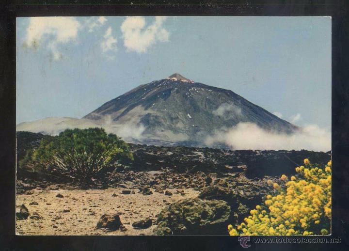 Postales: *El Teide...* Ed. Philippe Martin - Iris n&ordm; HC-823. Al dorso *SABENA*. Escrita.