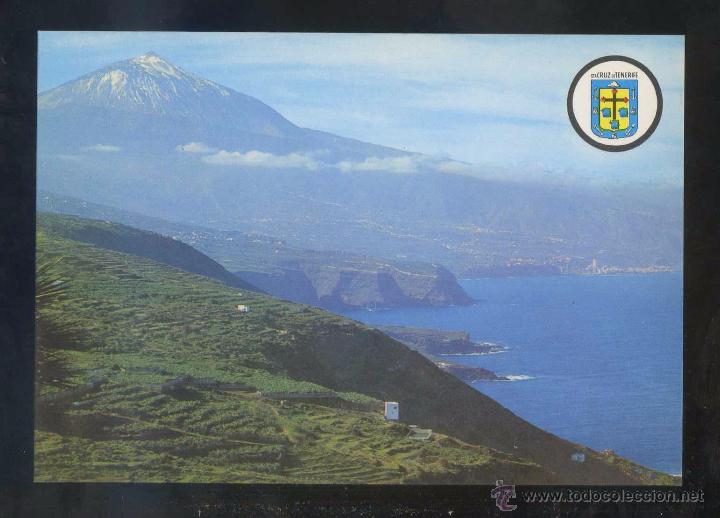 Postales: Teide *Litoral...* Ed. Bergas n&ordm; 70. Nueva.