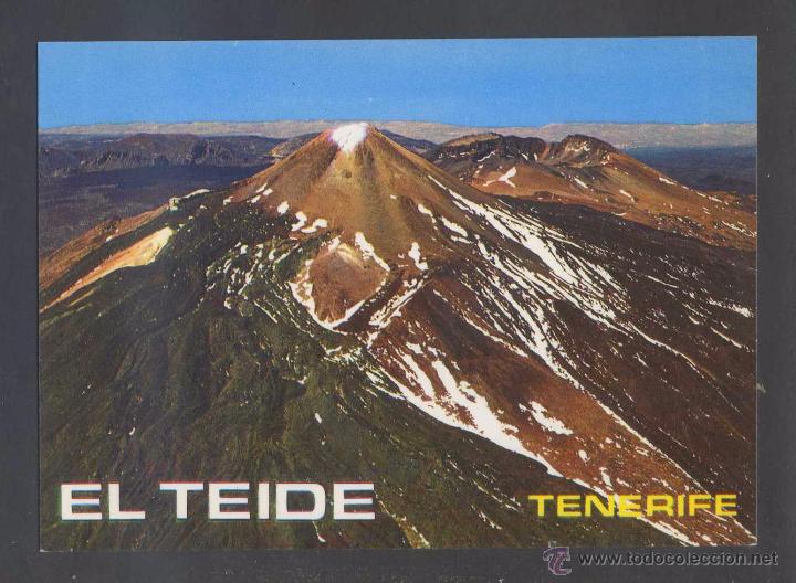 Postales: Teide *Vista a&eacute;rea del cr&aacute;ter* Ed. Eurimpex n&ordm; TE-101. Nueva.