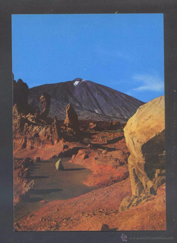 Postales: Teide *Los Roques...* Ed. Eurimpex n&ordm; TE-118. Escrita.