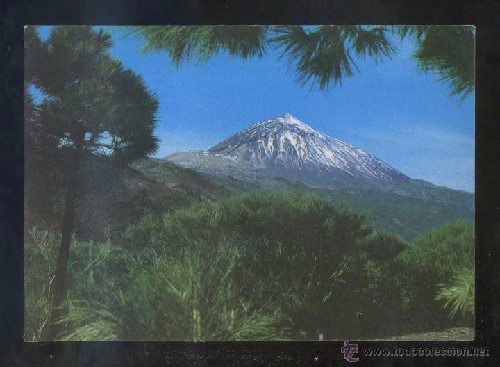 Postales: Teide *El Pico...* Ed. Eurimpex n&ordm; TE-129. Circulada 1980.