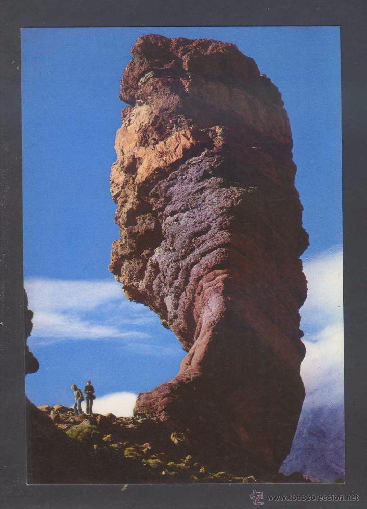 Postales: Teide *El Roque...* Ed. Eurimpex n&ordm; TE-136. Escrita.