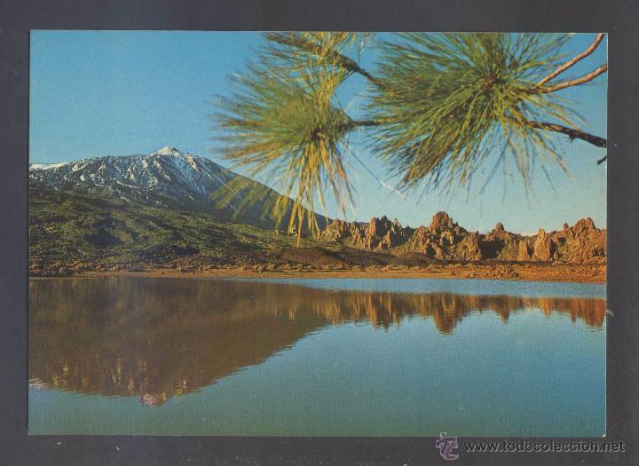 Postales: Teide *Vista...* Ed. Eurimpex n&ordm; TE-142. Escrita.