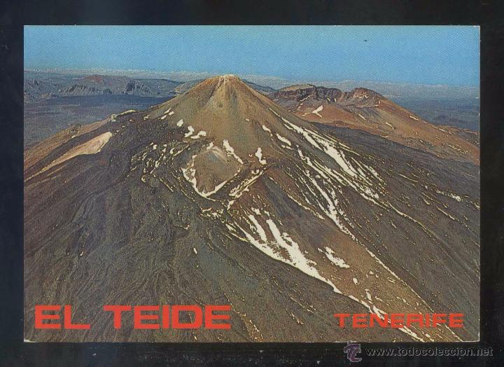 Postales: Teide *Vista...* Ed. Eurimpex n&ordm; TE-10. Circulada 1976.