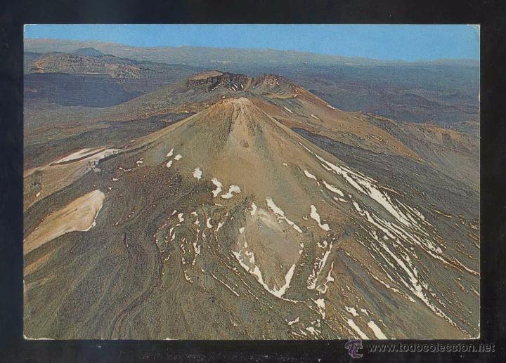 Postales: Teide *Vista a&eacute;rea...* Ed. Eurimpex n&ordm; TE-32. Circulada 1976.