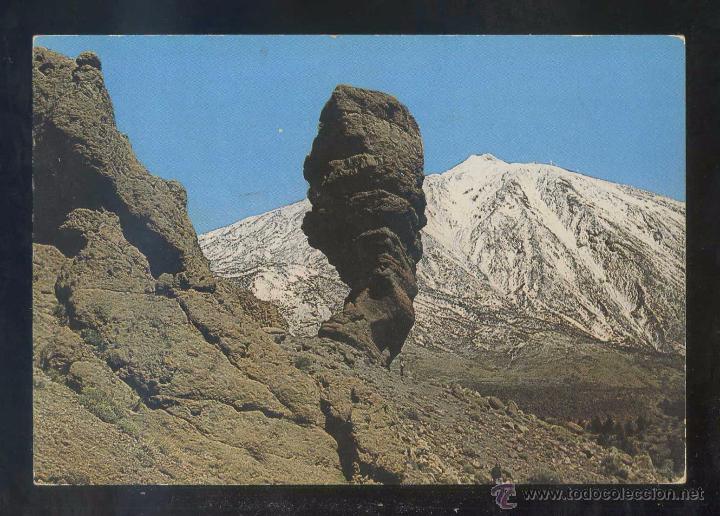 Postales: Teide *Pie del Teide...* Ed. Eurimpex n&ordm; TE-21. Circulada 1977.