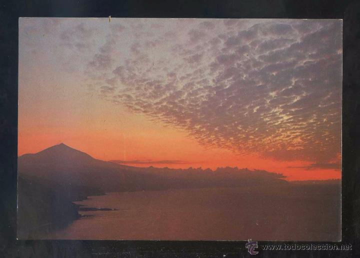 Postales: Teide *Atardecer...* Ed. Gasteiz n&ordm; 1014. Nueva.