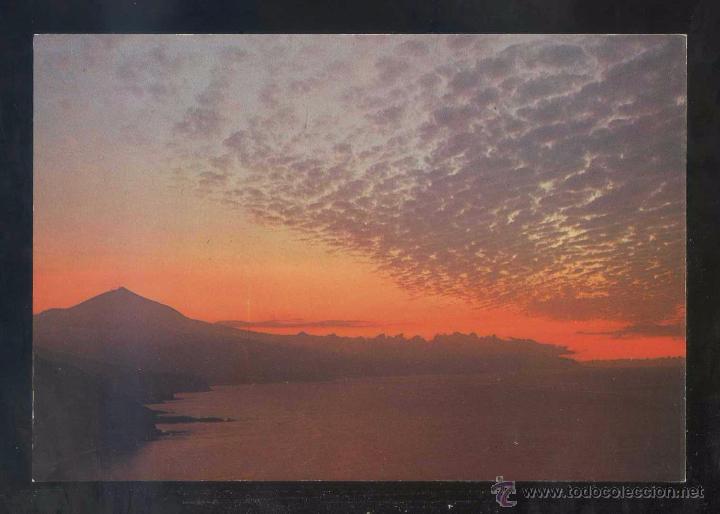 Postales: Teide. *Atardecer...* Ed. Gasteiz n&ordm; 1014. Nueva.