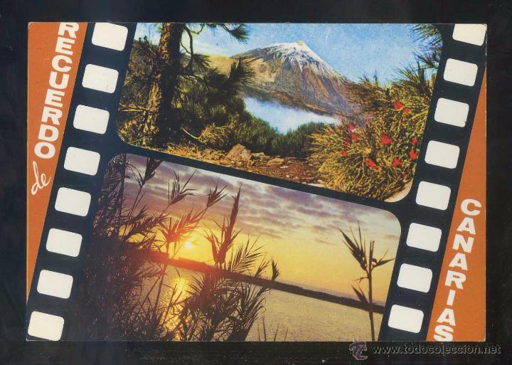 Postales: Teide *Pico...* Ed. Gasteiz n&ordm; 2948. Circulada 1975.