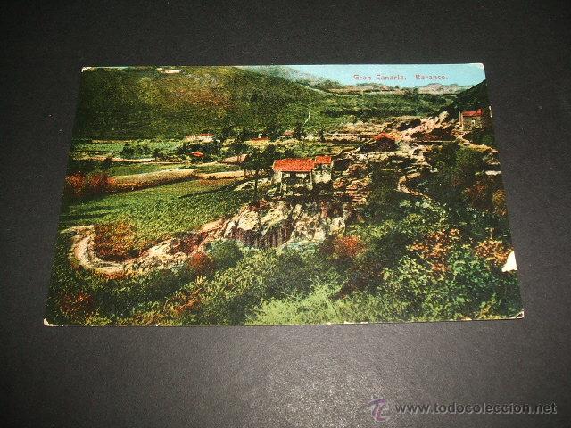 Postales: GRAN CANARIA BARRANCO - Foto 1