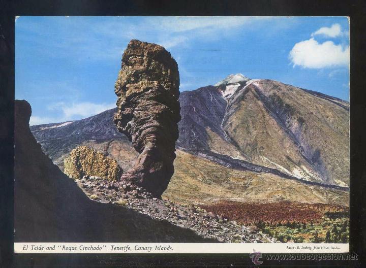 Postales: Teide *Vista...* Ed. John Hinde n&ordm; 2CT-26. Circulada 1967.