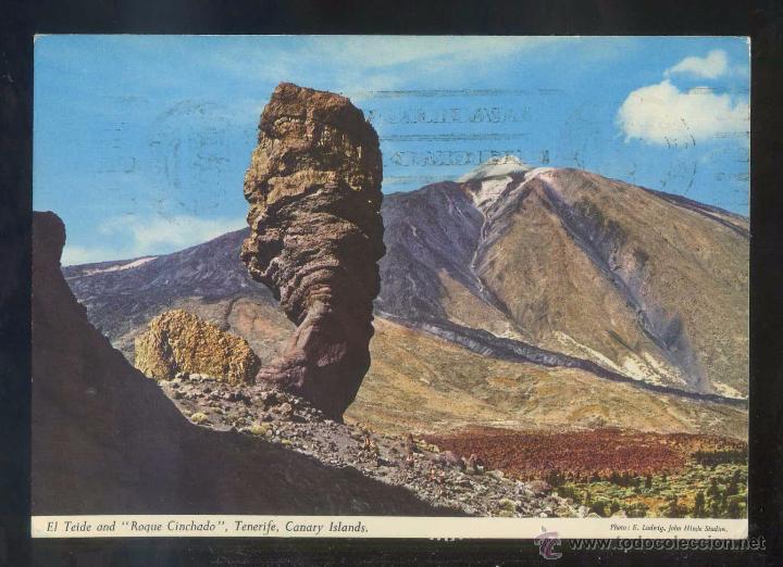 Postales: Teide *Vista...* Ed. John Hinde n&ordm; 2CT-26. Circulada 1980.