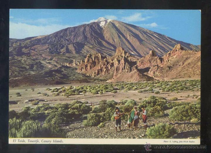Postales: Teide *Vista...* Ed. John Hinde n&ordm; 2CT-27. Nueva.