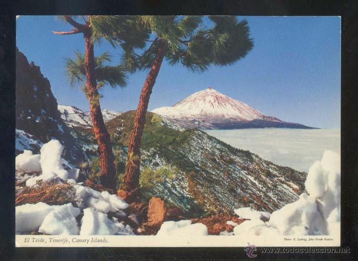 Postales: Teide *El Teide...* Ed. John Hinde n&ordm; 2CT-204. Escrita.
