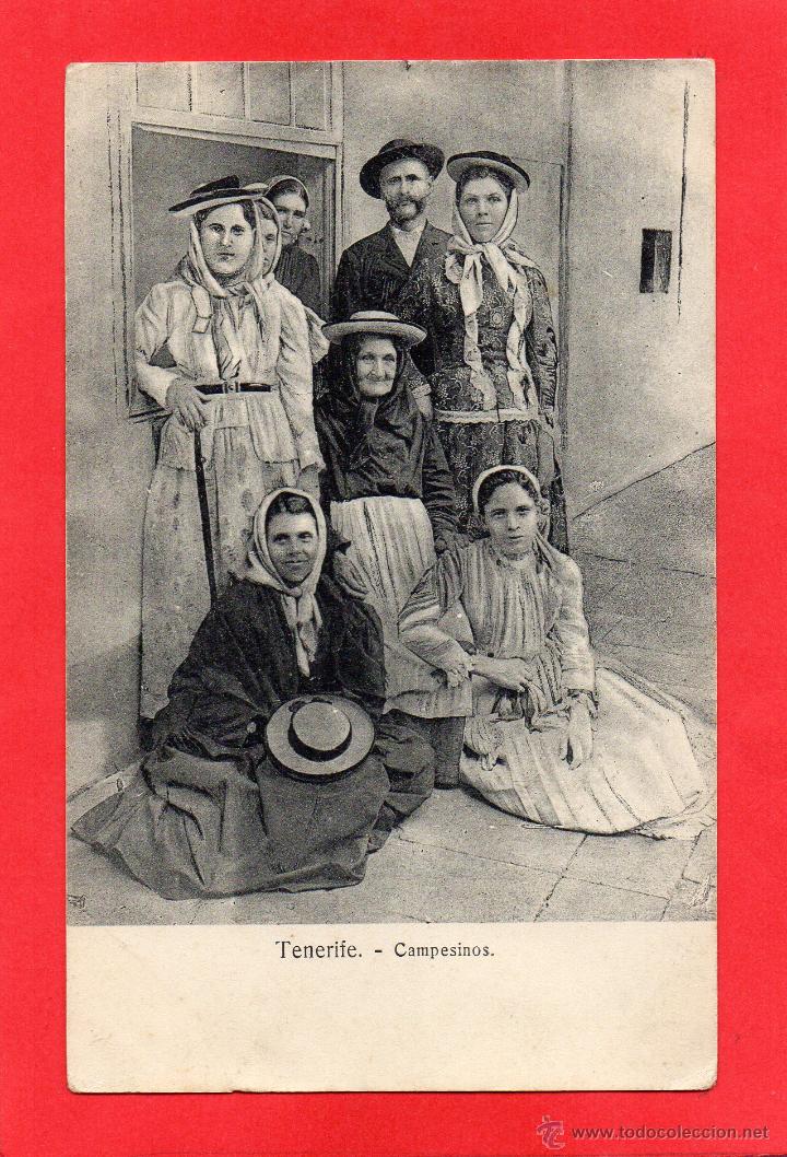 Postales: tenerife. campesinos - Foto 1