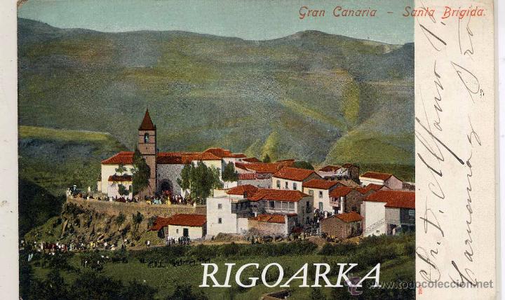 Postales: GRAN CANARIA.- SANTA BRIGIDA - Foto 1