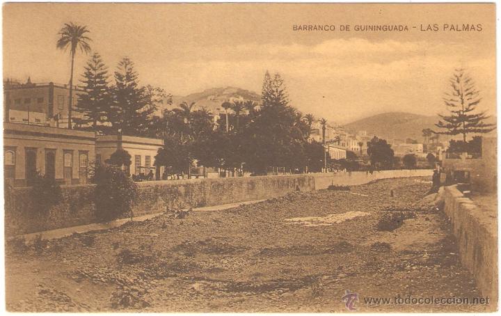 Postales: LAS PALMAS BARRANCO DE GUININGUADA - Foto 1