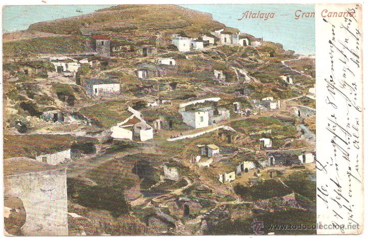 Postales: ATALAYA GRAN CANARIA 1904 - Foto 1