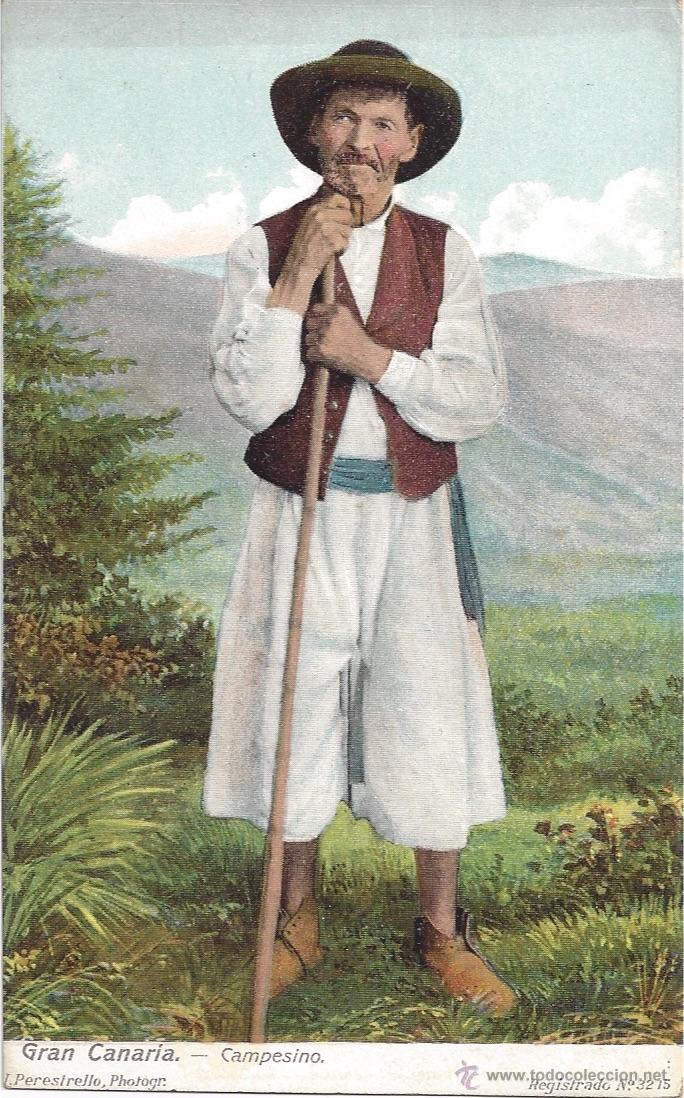 Postales: CAMPESINO GRAN CANARIA - Foto 1
