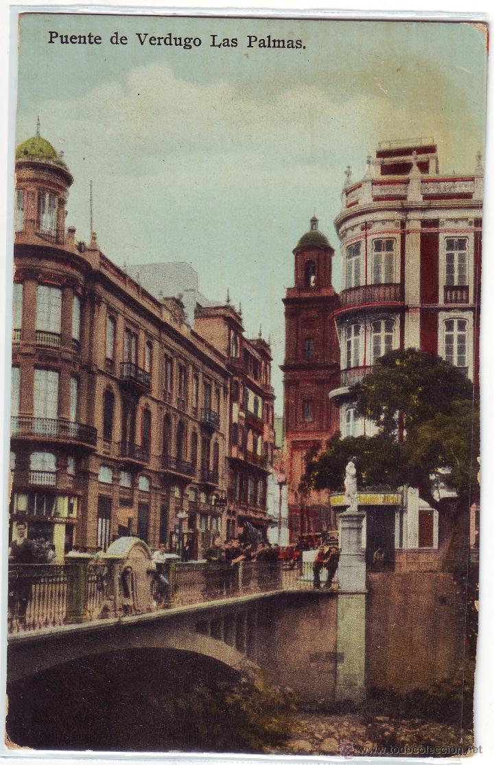 Postales: C-02 LAS PALMAS  PUENTE DE VERDUGO - Foto 1