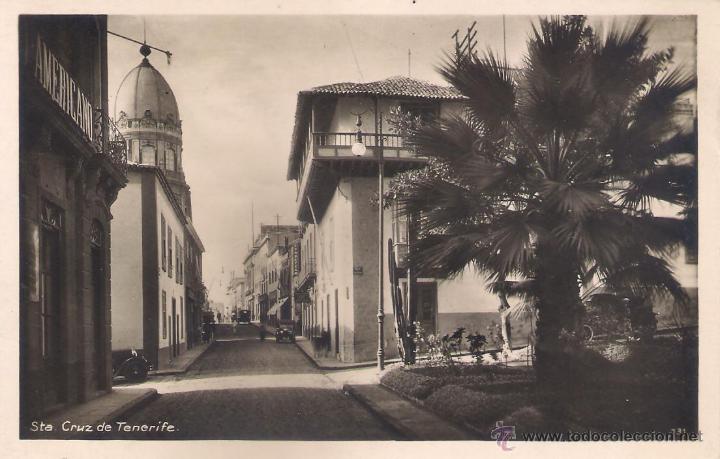 Postales: POSTAL DE SANTA CRUZ DE TENERIFE .