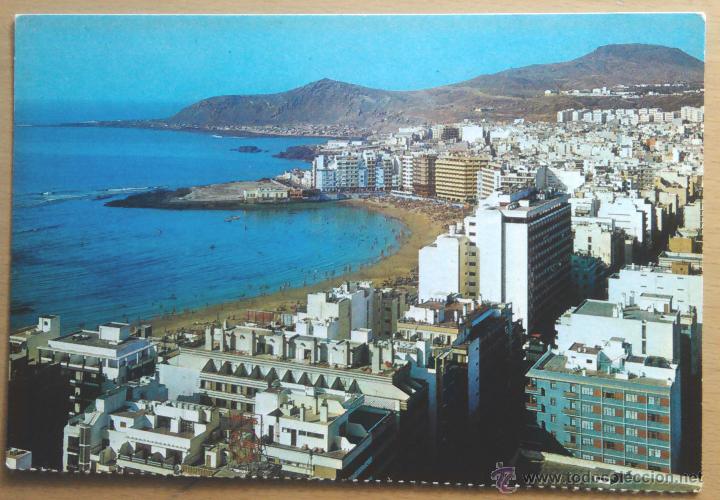 Postales: LAS PALMAS DE GRAN CANARIA  -PLAYA DE LAS CANTERAS